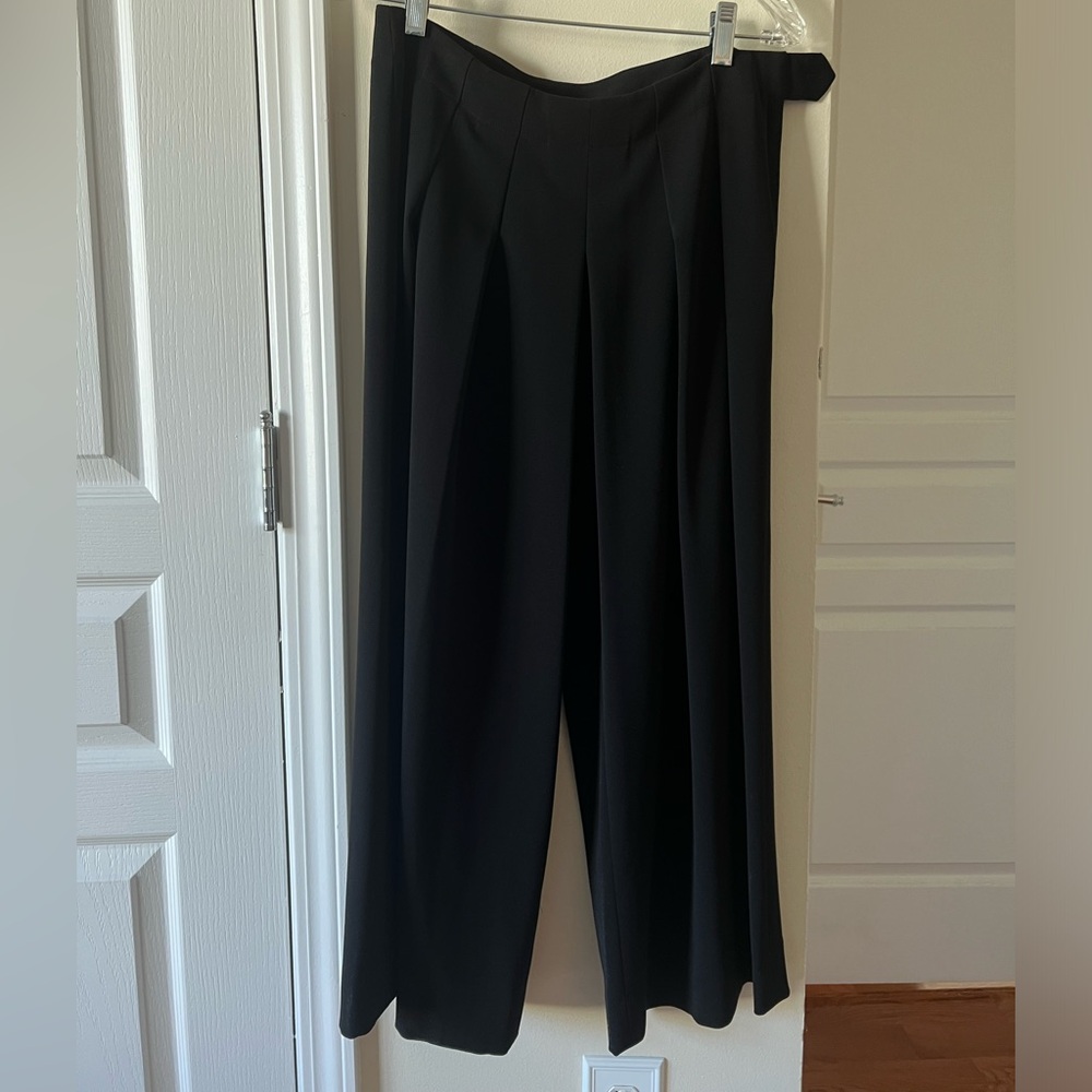 Brooks Brothers Black Pleated pants